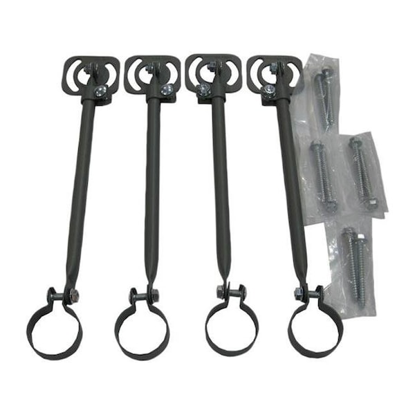 Directv Directv SHRTMPBRACE Short Mono Pole Brace for KaKu ODU 50A08B12C02; Pack of 4 SHRTMPBRACE - main